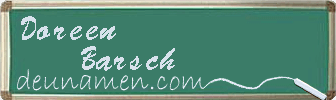 Doreen Barsch Visitenkarte